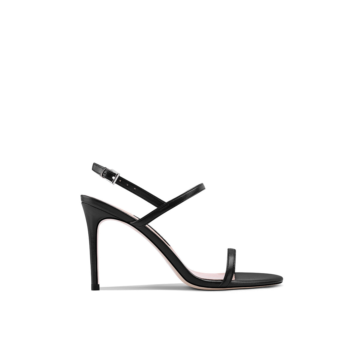 One-strip Sandals Stiletto Toe High Heels Dress Skirt All-match Women's Shoes