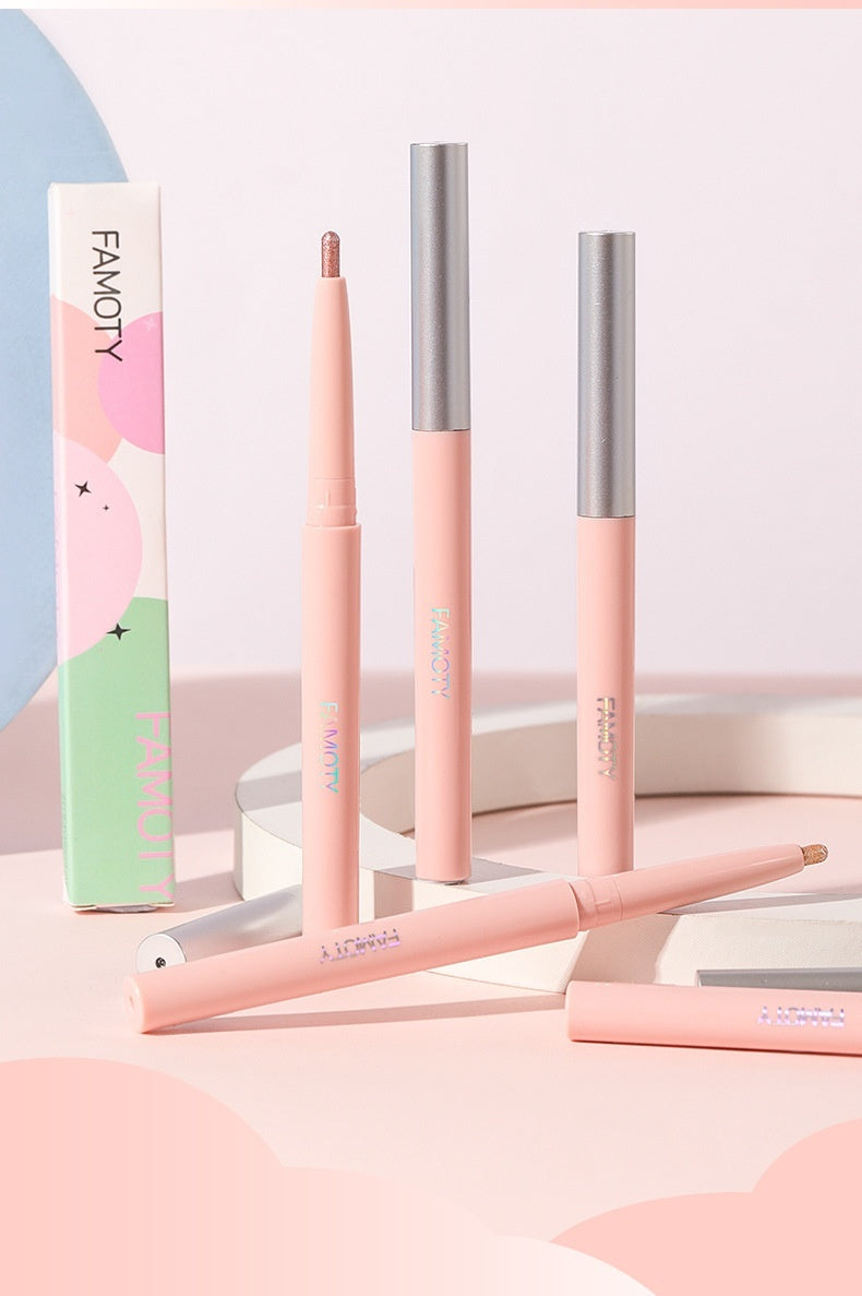 Crouching Silkworm Lazy Eye Makeup Thin And Glittering Pearlescent Bright Novice Style Brightening Eyeliner