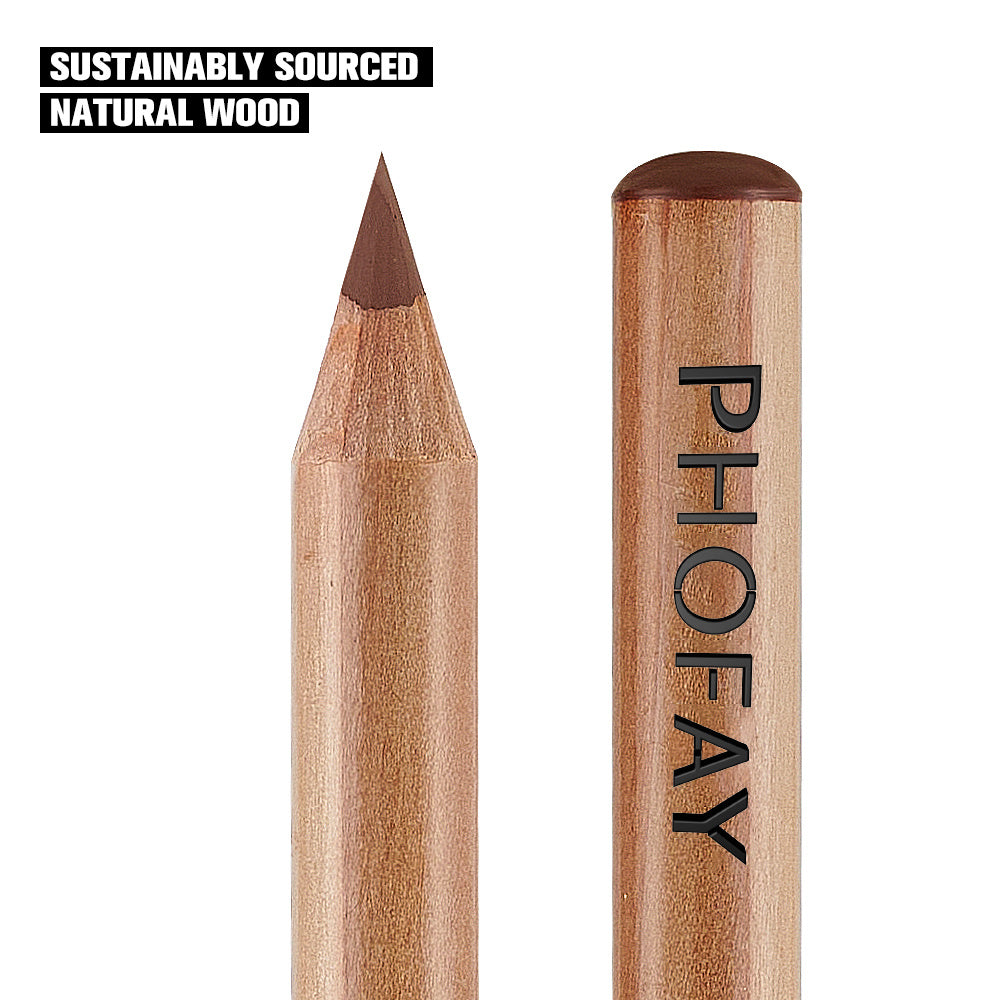 Creamy long-wear Nude lipliner Knit, Matte finish.
