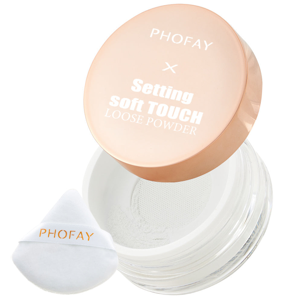 Key to Long-Lasting Makeup.
Soft Touch Loose Powder