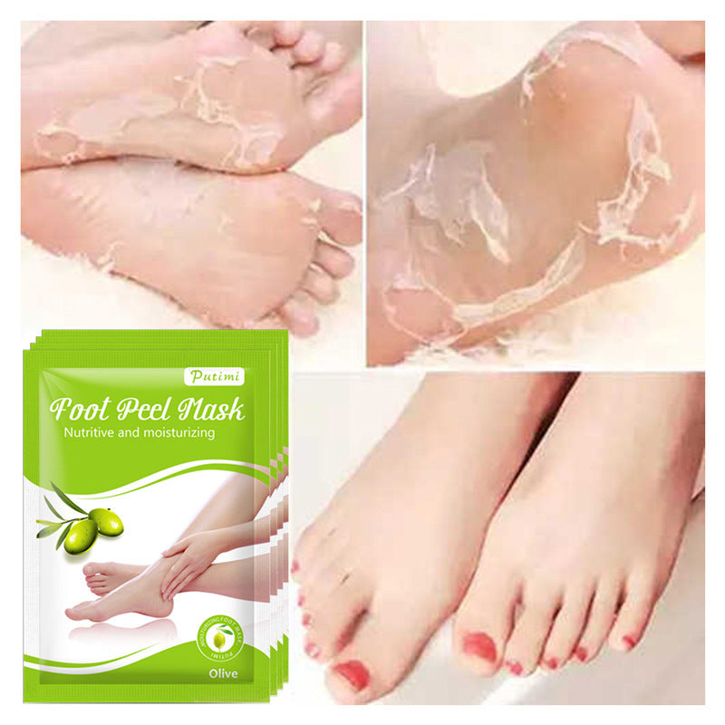 Olive Extract Peeling Foot Mask