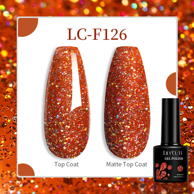 184 Colors Full Set Nail Glue Set Matte Nail Art Non-wash Sealing Layer Nail Polish Gel Base Gel