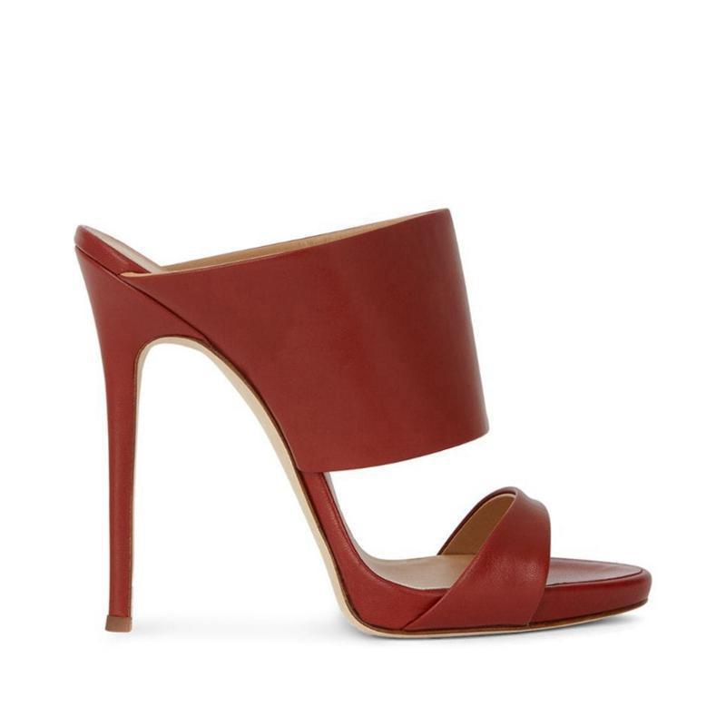 Fish Mouth Thin Heel Rome Shoes