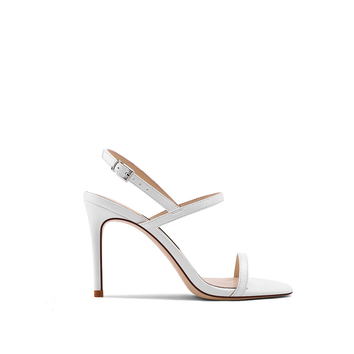 One-strip Sandals Stiletto Toe High Heels Dress Skirt All-match Women's Shoes