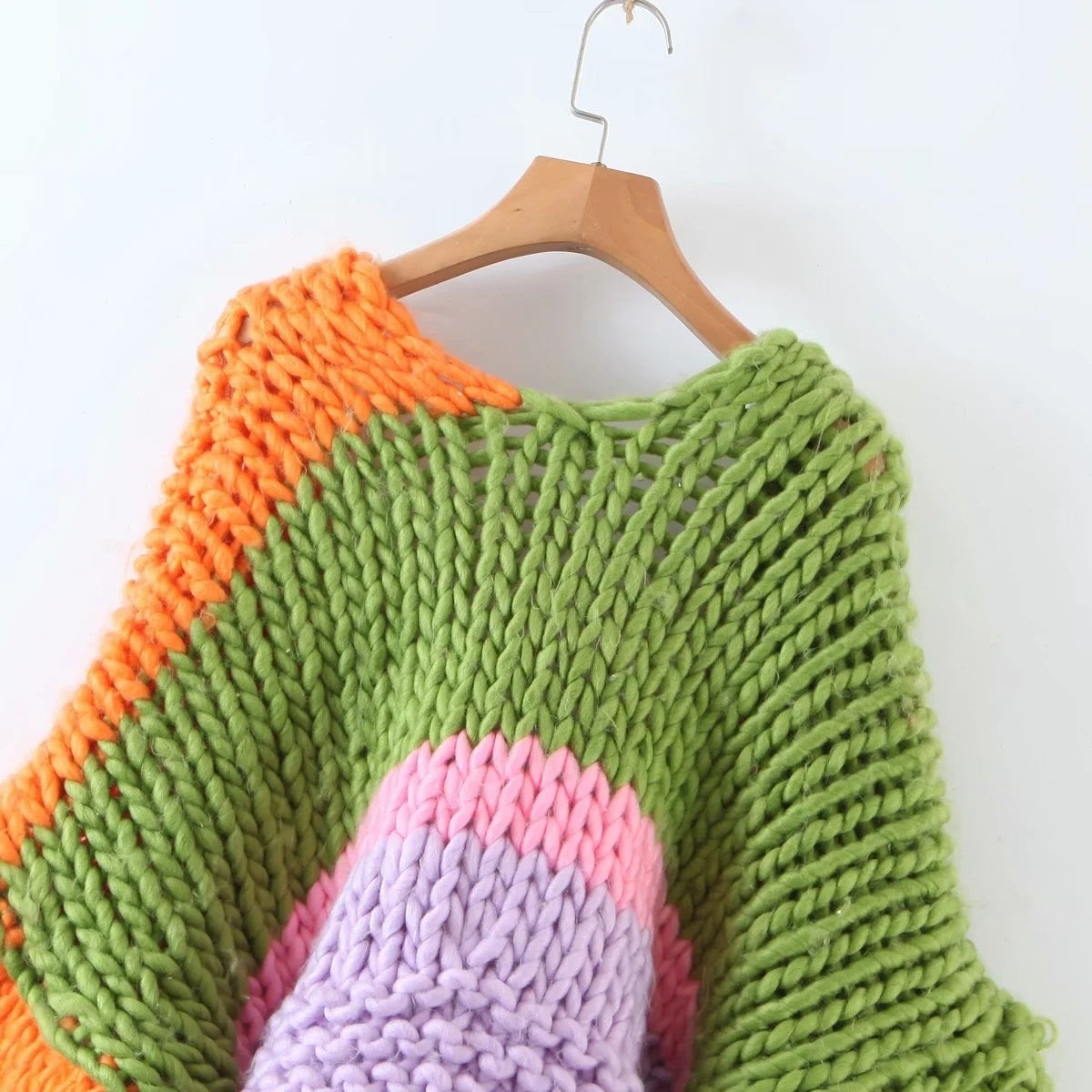 Retro Candy Sweater Coat
