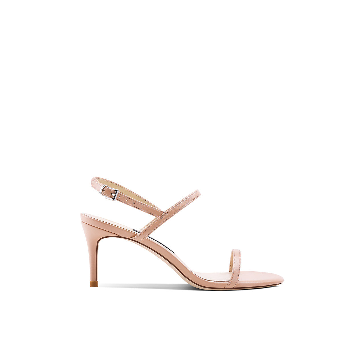One-strip Sandals Stiletto Toe High Heels Dress Skirt All-match Women's Shoes