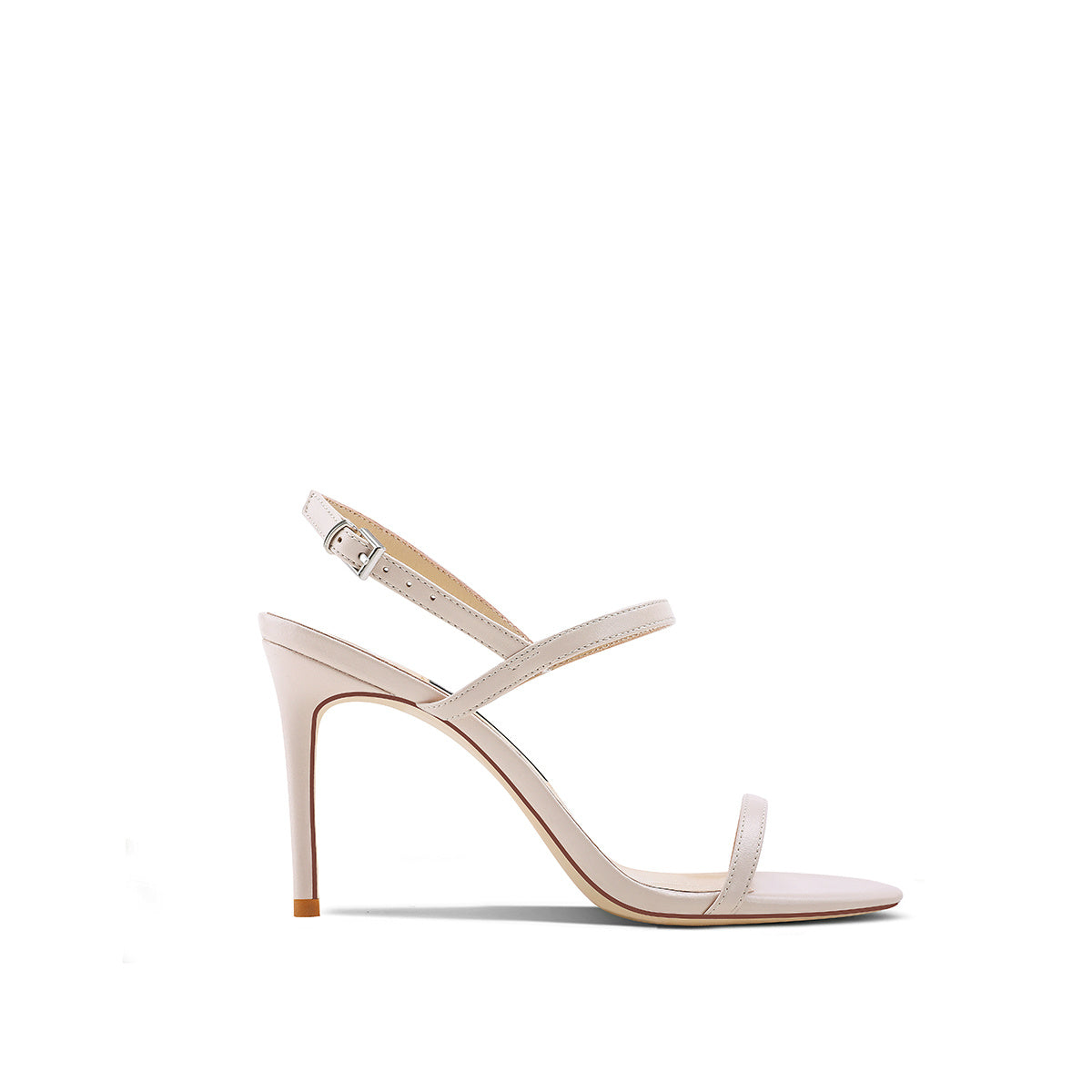 One-strip Sandals Stiletto Toe High Heels Dress Skirt All-match Women's Shoes