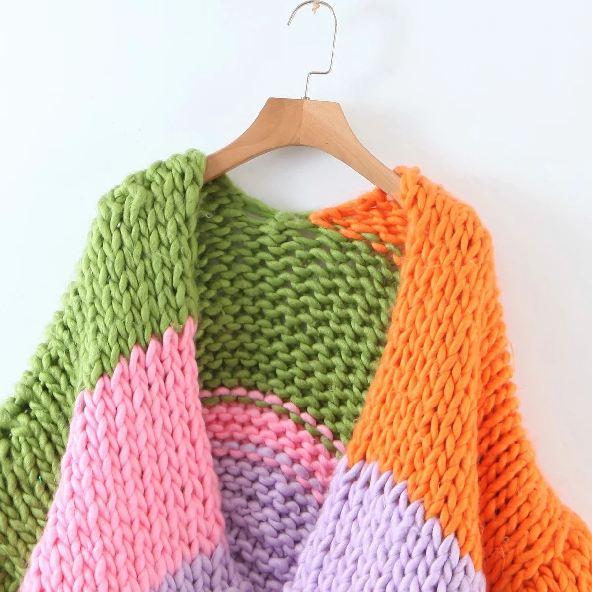Retro Candy Sweater Coat