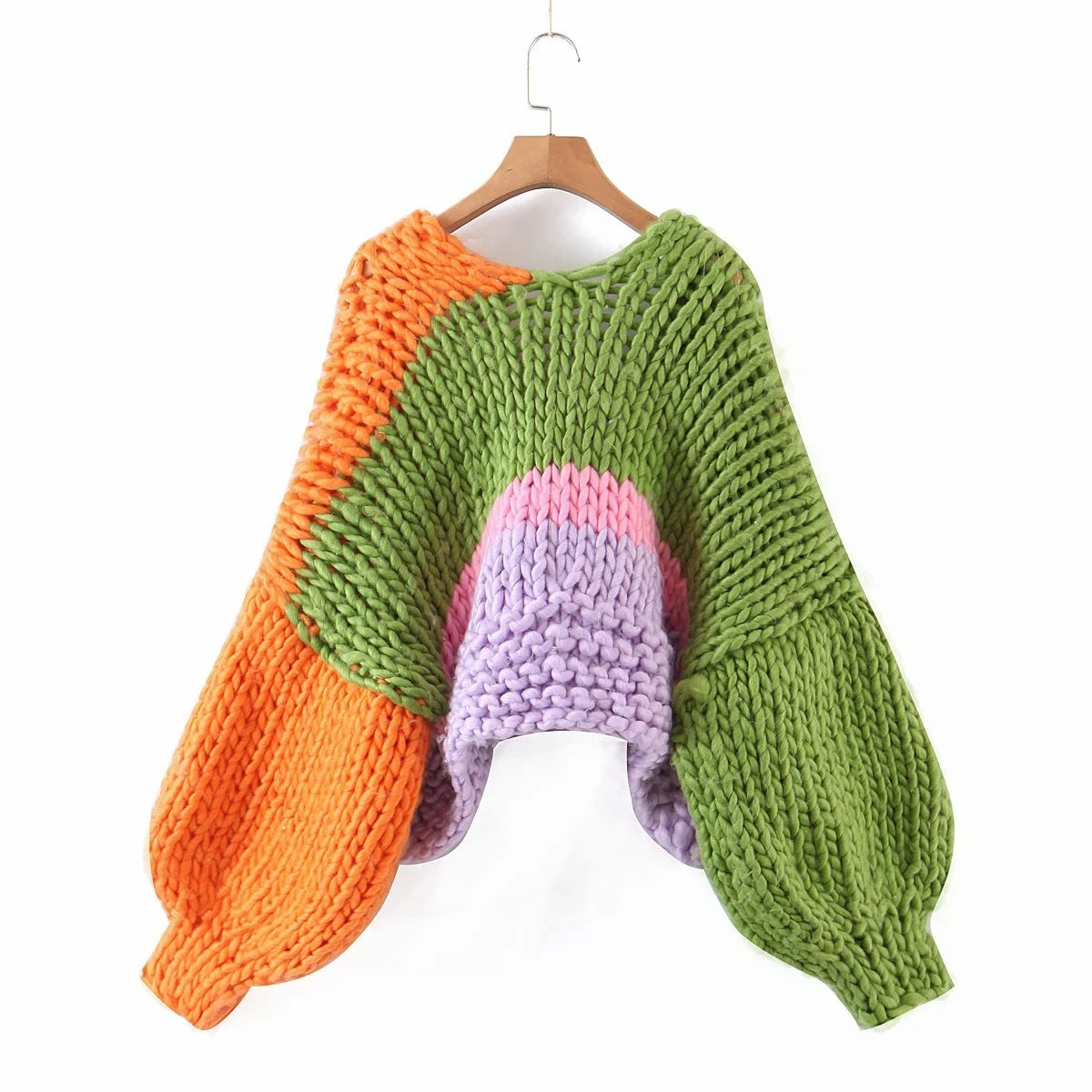Retro Candy Sweater Coat