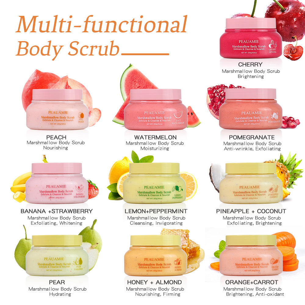 Vitamin C Cotton Candy Facial Scrub Cleansing Moisturizing Softening Cutin