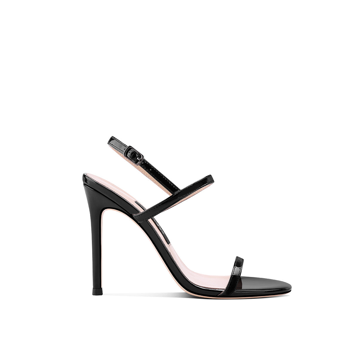 One-strip Sandals Stiletto Toe High Heels Dress Skirt All-match Women's Shoes