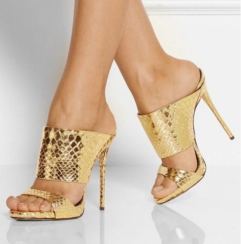 Fish Mouth Thin Heel Rome Shoes