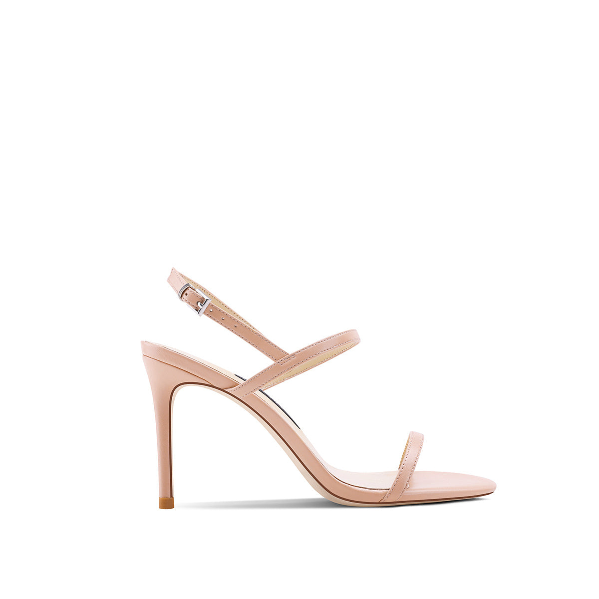 One-strip Sandals Stiletto Toe High Heels Dress Skirt All-match Women's Shoes