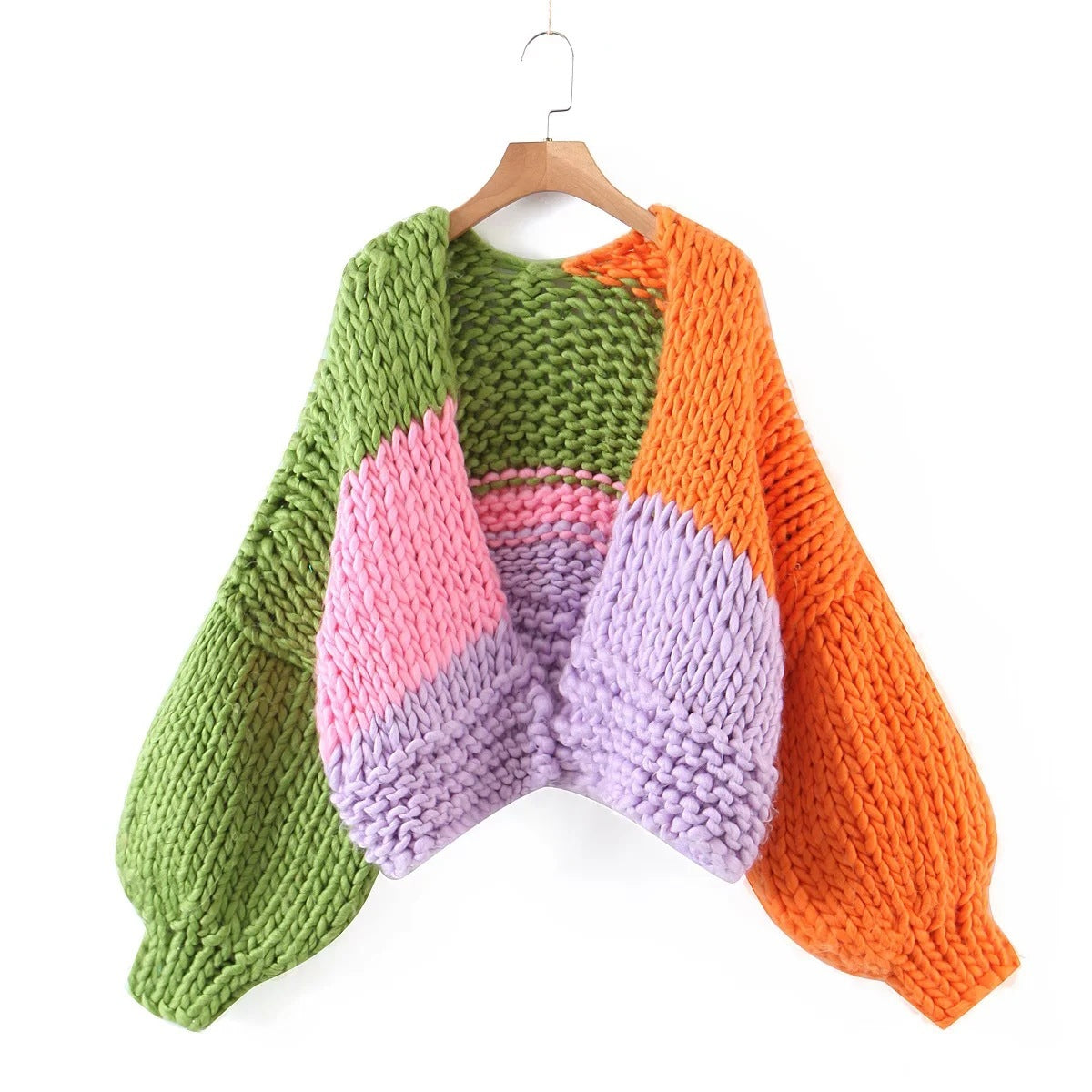 Retro Candy Sweater Coat