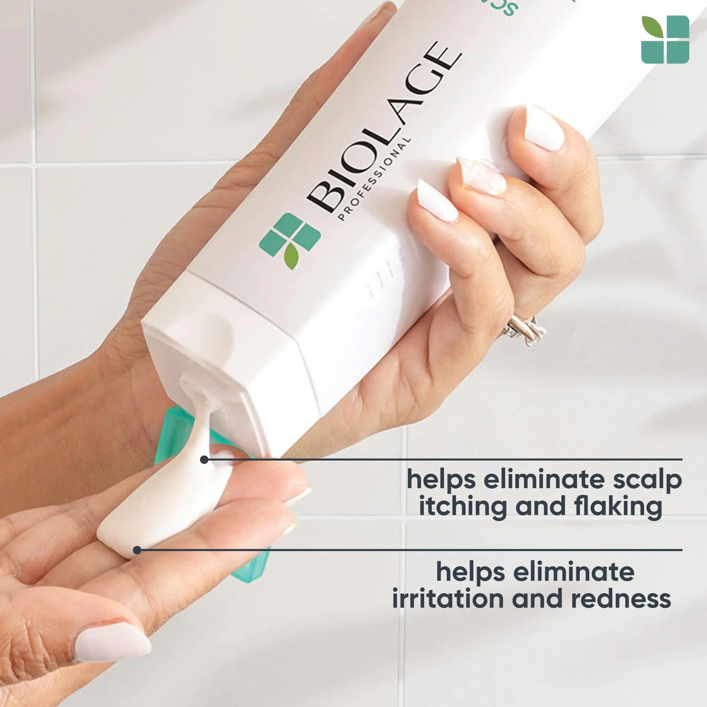 Biolage Scalp Sync Anti-Dandruff Shampoo | Targets Dandruff, Controls The Appearance of Flakes & Relieves Scalp Irritation | Paraben Free | For Dandruff Control | Vegan | Anti-Dandruff Salon Shampoo 13.5 Fl Oz (Pack of 1)