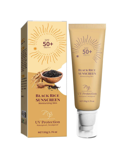 Black Rice Moisturizing Cream UV Isolation Sunscreen Cream