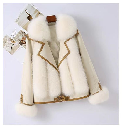 Fur Women's Fur Imitation Fox Fur Jacket