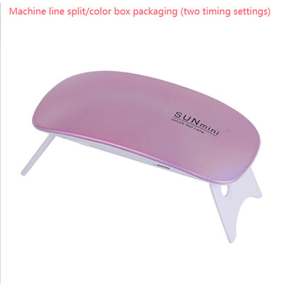 Mini Nail Polish Glue Baking Lamp Light Therapy Machine