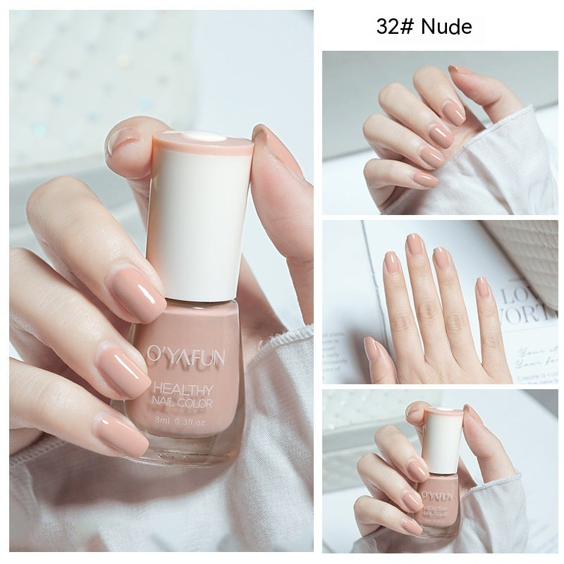 Nail Polish New Water-based Long-lasting Quick-drying Transparent