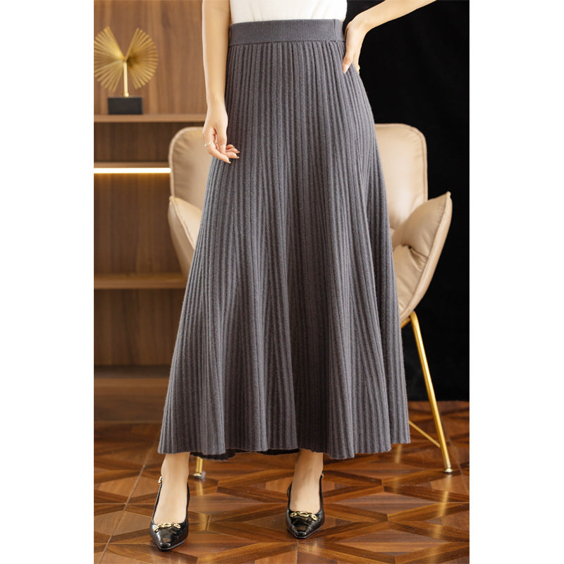 Fashionable Knitted Comfortable Skirt