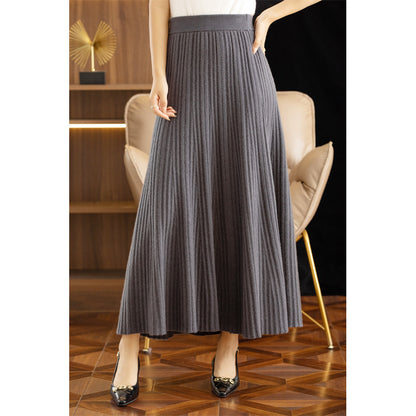 Fashionable Knitted Comfortable Skirt