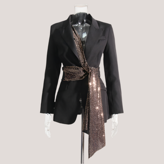 Waist-tight Slimming Suit Coat For Women