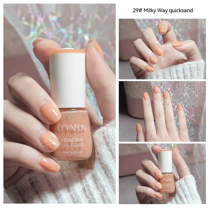 Nail Polish New Water-based Long-lasting Quick-drying Transparent