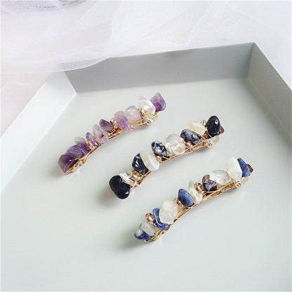 Spring clip hairpin one word clip with bangs clip