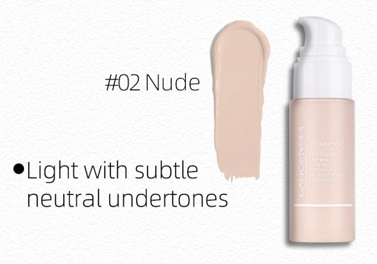 Full-Coverage, Long-Lasting Matte Concealer liquid foundation