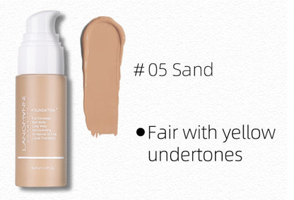 Full-Coverage, Long-Lasting Matte Concealer liquid foundation