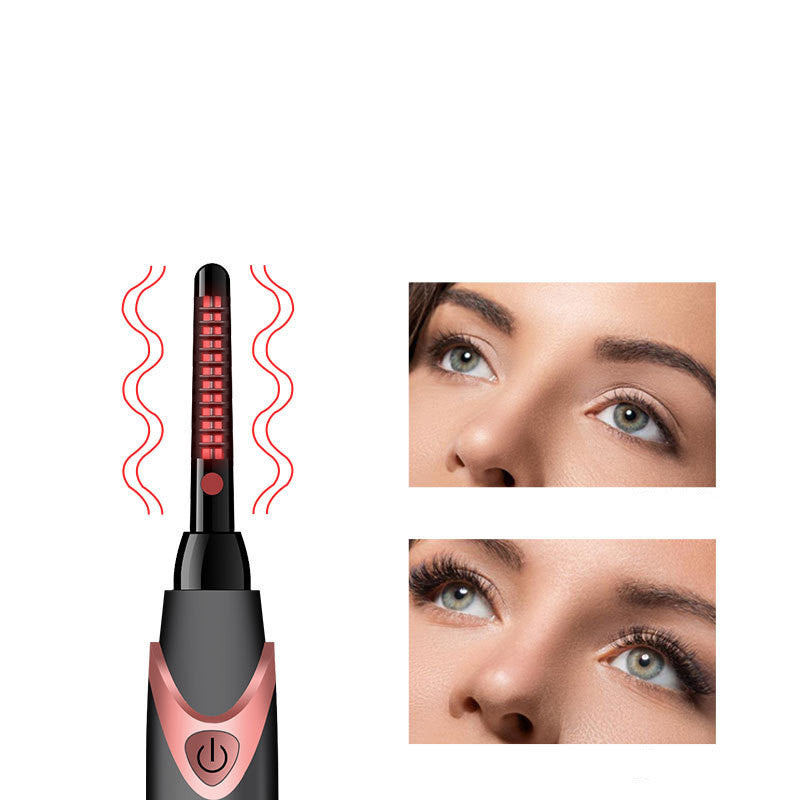 Electric mascara for even adherance and extension