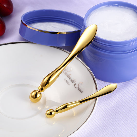 Zinc Alloy Eye Cream Facial Mask Message Spoon