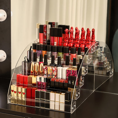 Transparent Acrylic Nail Polish Display Stand