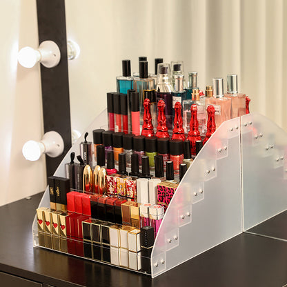 Transparent Acrylic Nail Polish Display Stand