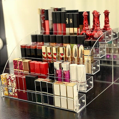 Transparent Acrylic Nail Polish Display Stand