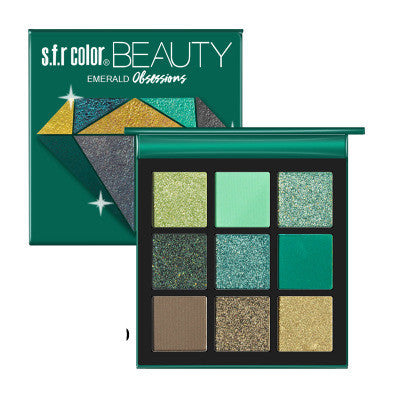 Disc Nine Color Eye Shadow Diamond