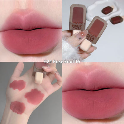 Ice Cream Lip Lacquer Matte Fog Velvet Lasting