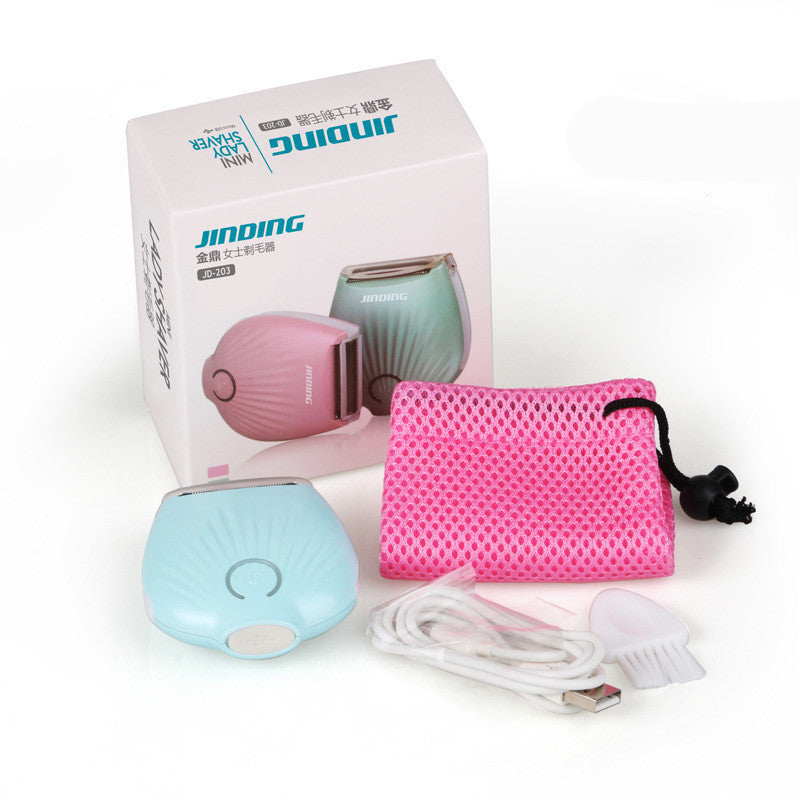 Rechargeable electric hair remover