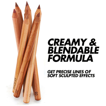 Creamy long-wear Nude lipliner Knit, Matte finish.