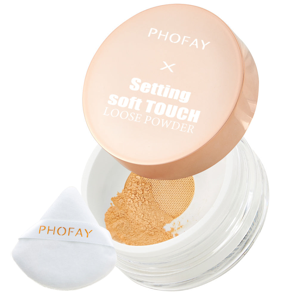 Key to Long-Lasting Makeup.
 Soft Touch Loose Powder