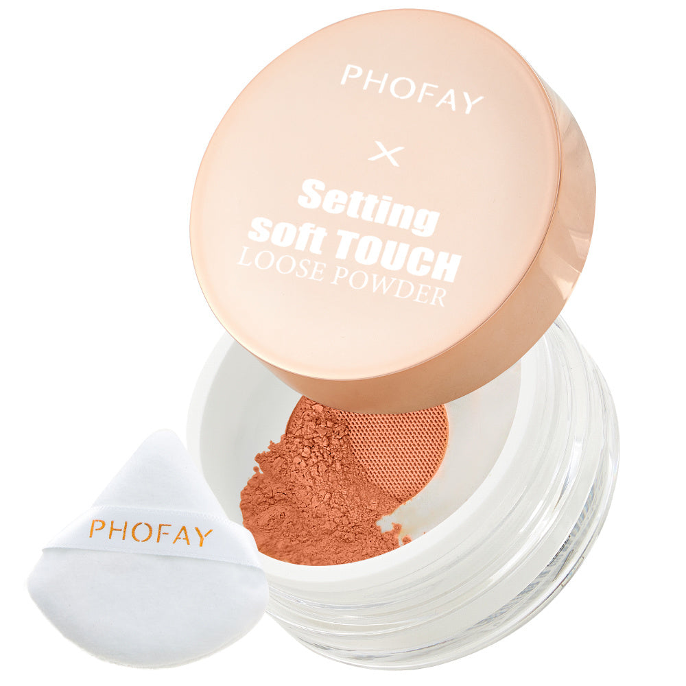 Key to Long-Lasting Makeup.
 Soft Touch Loose Powder