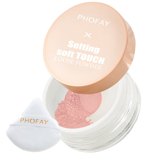 Key to Long-Lasting Makeup.
 Soft Touch Loose Powder