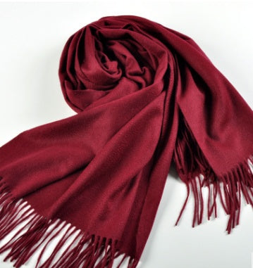 Pure cashmere shawl scarf