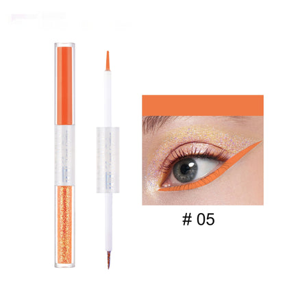 Double-headed Eyeliner Thin Glitter Color