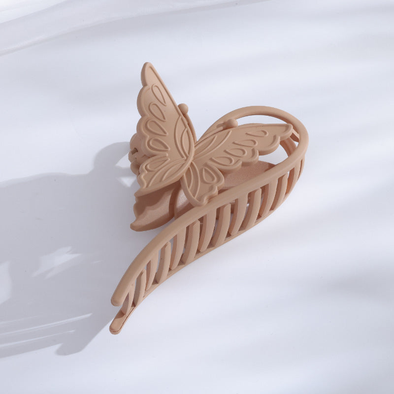 Butterfly Hair Accessory Updo Shark Clip Vintage Head Simple Hair Clip