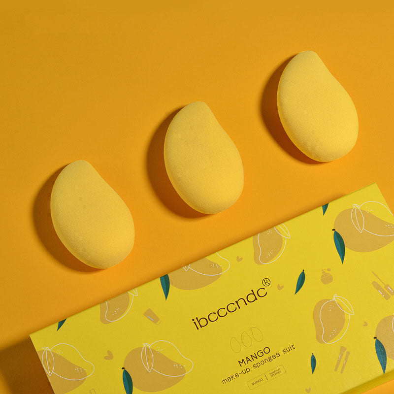 Creative And Simple Little Mango Makeup Egg Set