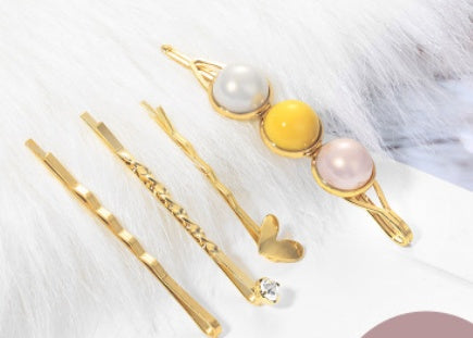 Adult hair pin female word clip Liu Haihai clip