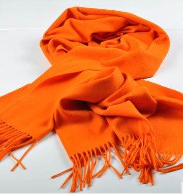 Pure cashmere shawl scarf