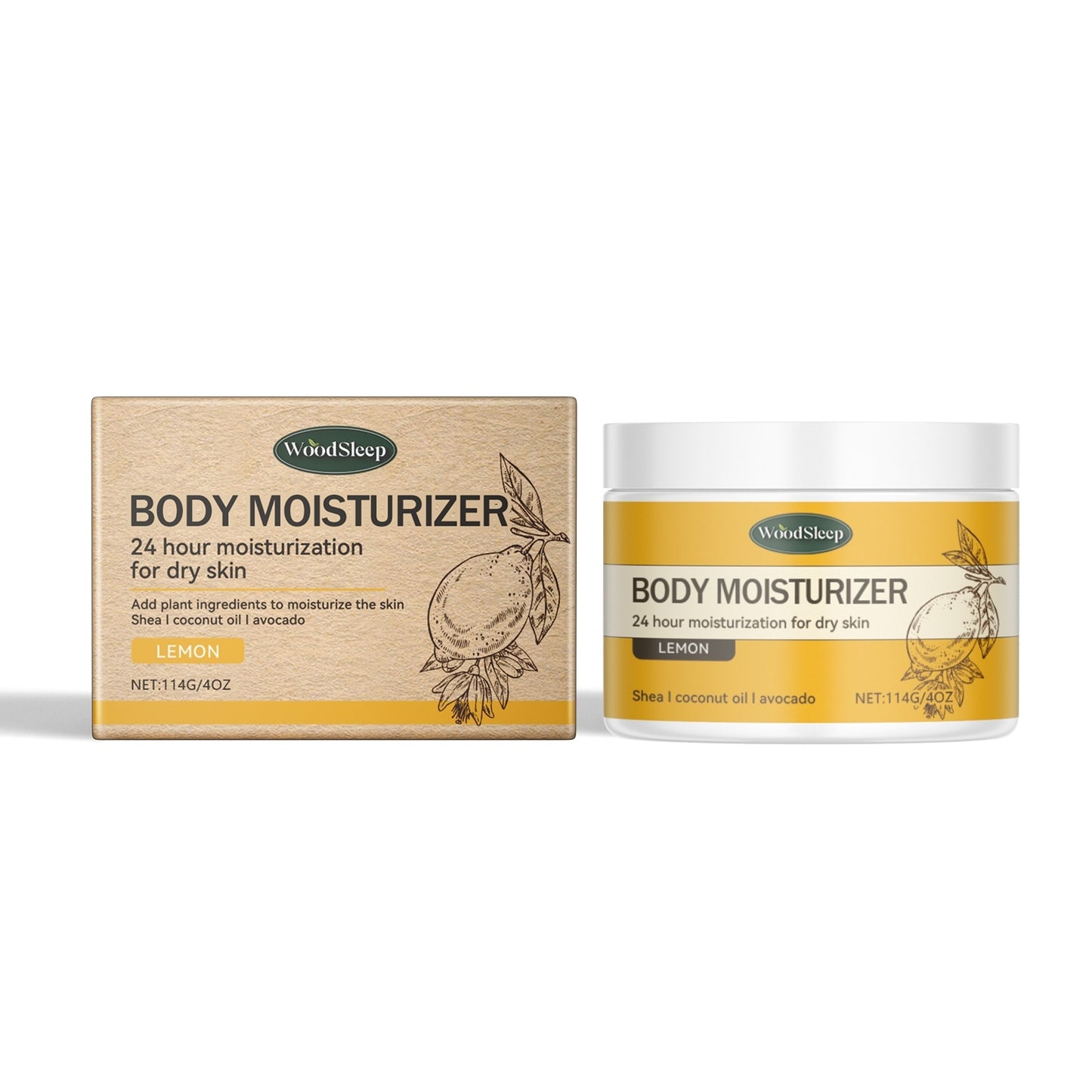 Body Butter Moisturizing Cream