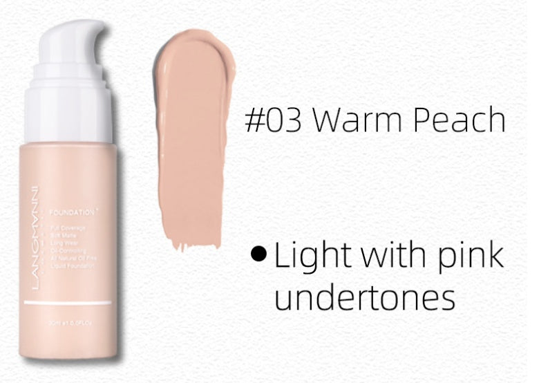 Full-Coverage, Long-Lasting Matte Concealer liquid foundation